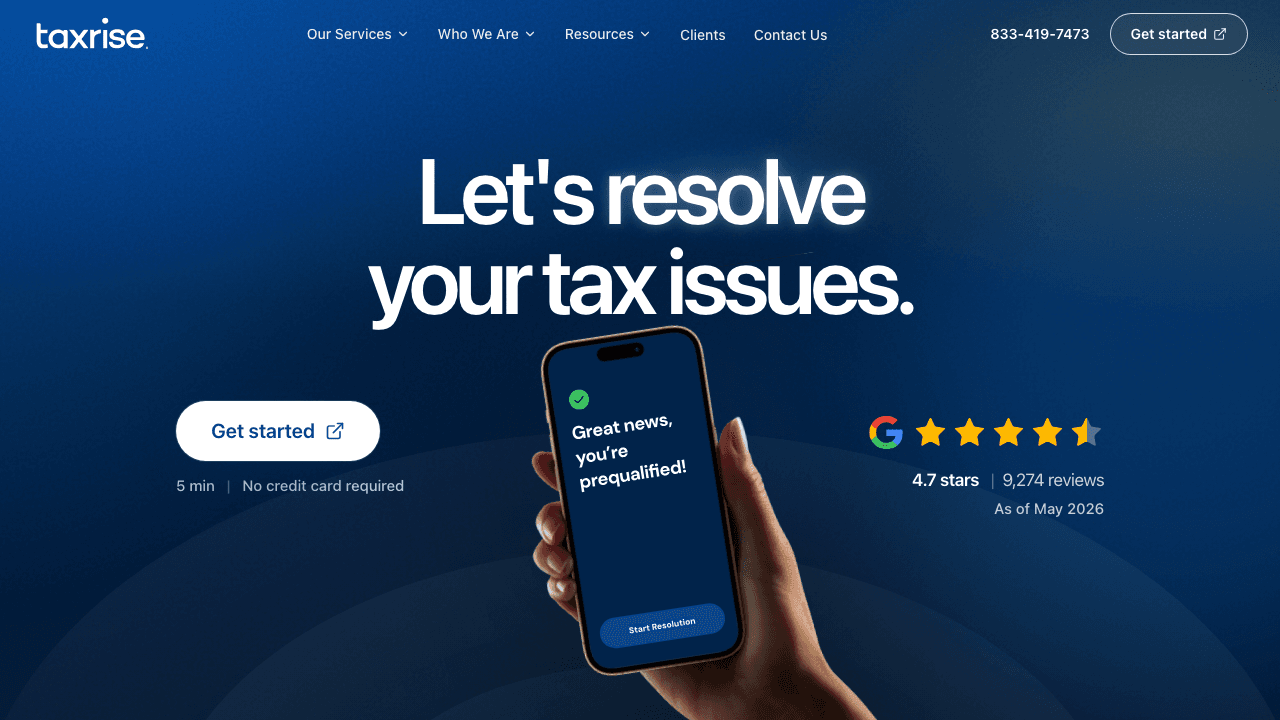Homepage hero